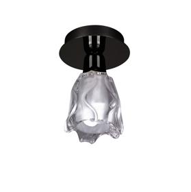 Amel Black Chrome Ceiling Lights Mantra Flush Fittings Amel Black Chrome Ceiling Lights Mantra Flush Fittings